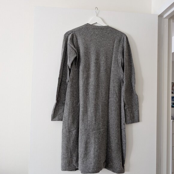 Grey Wool Jumper Dress Size S - Picture 2 of 2